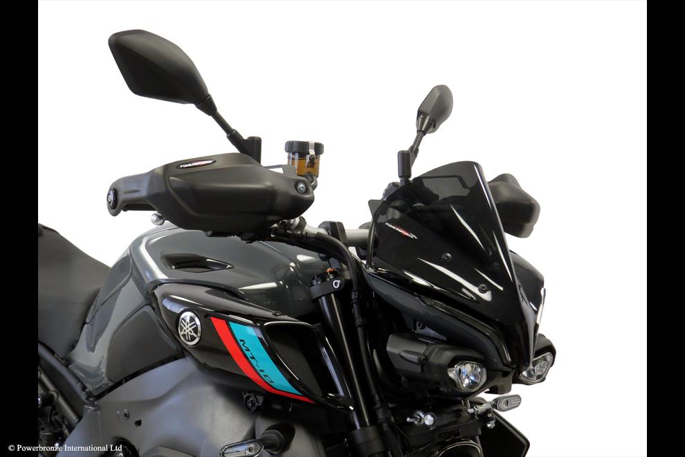 Powerbronze / パワーブロンズ Adventure Sports Screen for YAMAHA MT-10 22-23 (315 MM HIGH)/ELECTRIC BLUE | 460-Y117-009