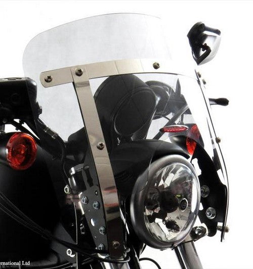 Powerbronze / パワーブロンズ カスタムスクリーン フロストステルスグレー HONDA VT750C2 SHADOW 97-98 VANGUARD | 470-H110-019