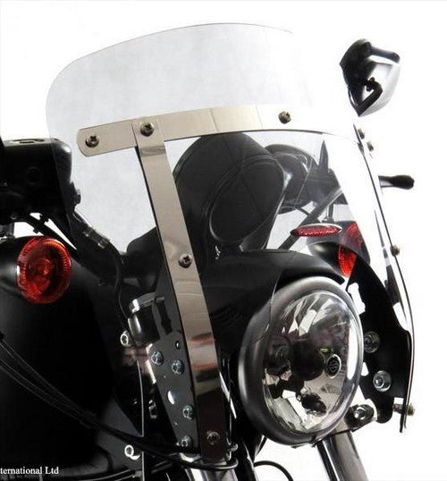 Powerbronze / パワーブロンズ カスタムスクリーン フロストステルスグレー KAWASAKI ELIMINATOR 600 95-97 VANGUARD | 470-K107-019