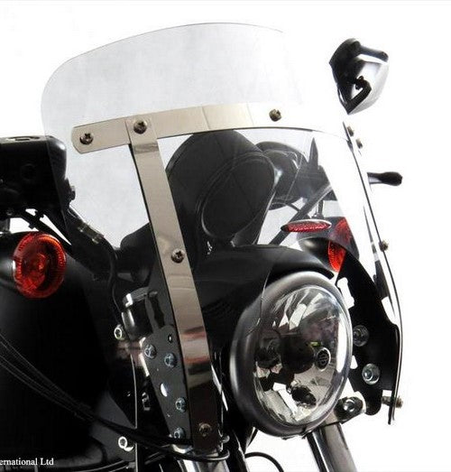 Powerbronze / パワーブロンズ カスタムスクリーン フロストステルスグレー SUZUKI VZ800 MARAUDER 96-01 VANGUARD | 470-S110-019