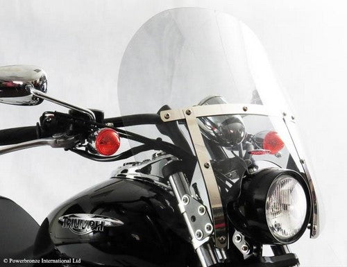 Powerbronze / パワーブロンズ カスタムスクリーン クリア YAMAHA XVS650 DRAGSTAR 97-03 COLOSSUS | 470-Y112-000