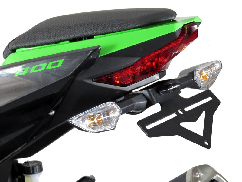 Powerbronze / パワーブロンズ エリミネーター ブラック KAWASAKI NINJA 250 18-19 NINJA 400 18-19 Z400 19 | 500-K122-003