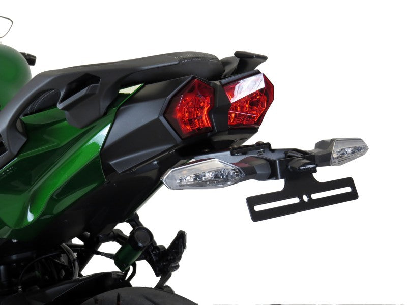 Powerbronze / パワーブロンズ エリミネーター ブラック KAWASAKI H2 SX 18-19 H2 SX SE 18-19 (FOR USE WITH PANNIERS) | 500-K123-003