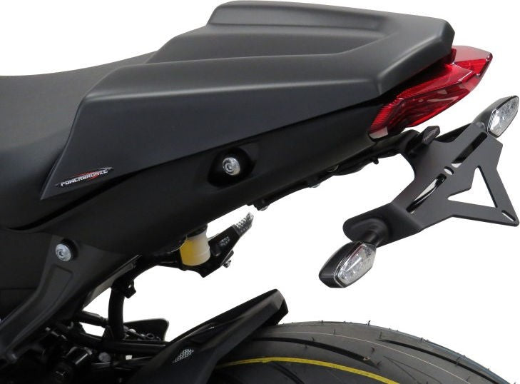 Powerbronze エリミネーター ナンバープレートホルダー YAMAHA MT-09 21/ブラック | 500-Y125-003
