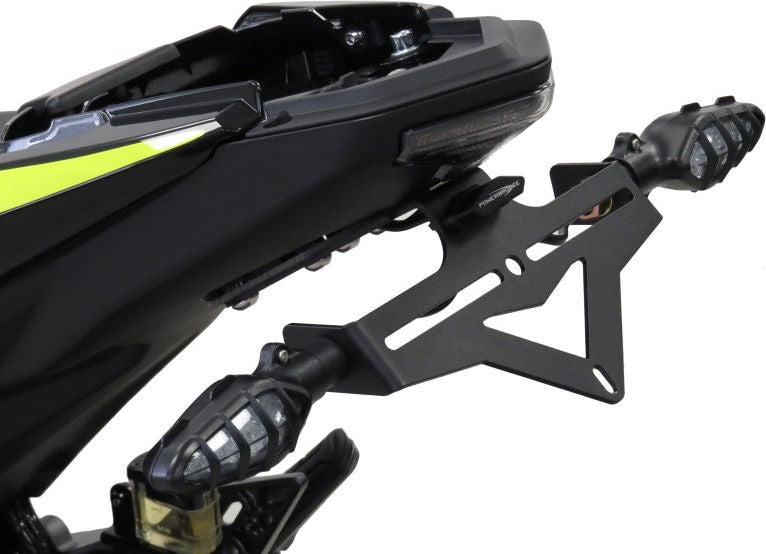 Powerbronze エリミネーター ナンバープレートホルダー ZONTES ZT125-U1 20-21/ブラック | 500-Z101-003
