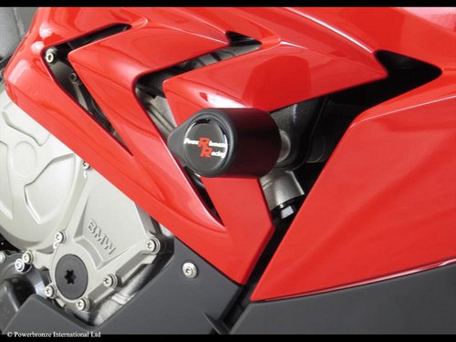 Powerbronze / パワーブロンズ バジェットクラッシュポストセット (クラッシュバー) ブラック BMW S1000RR 10-12 S1000RR 15-18 S1000XR 15-19 | 513-B102-003