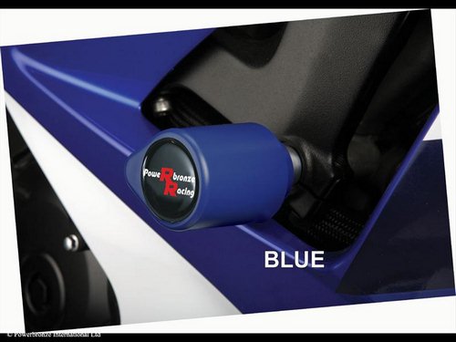 Powerbronze / パワーブロンズ バジェットクラッシュポストセット (クラッシュバー) ブルー DUCATI MONSTER 600 MONSTER 620 MONSTER 750 MONSTER 800 MONSTER 900 ALL YEARS | 513-D102-008