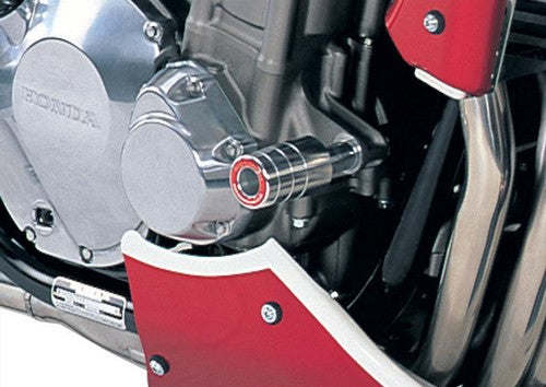 Powerbronze / パワーブロンズ バジェットクラッシュポストセット (クラッシュバー) グリーン HONDA CB1300 03-11 | 513-H113-011