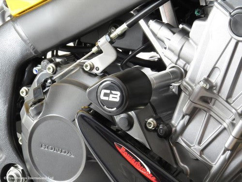 Powerbronze / パワーブロンズ バジェットクラッシュポストセット (クラッシュバー) グリーン HONDA CB650F 14-18 CBR650F 14-18 | 513-H124-011