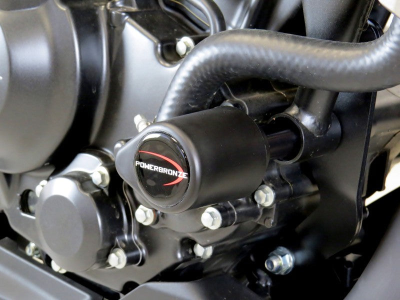 Powerbronze / パワーブロンズ バジェットクラッシュポストセット (クラッシュバー) グリーン HONDA CB300R 18-19 | 513-H131-011