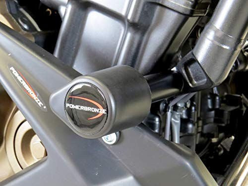 Powerbronze / パワーブロンズ バジェットクラッシュポストセット (クラッシュバー) ブラック HONDA CB500F 13-19 CB500X 13-19 | 513-H133-003