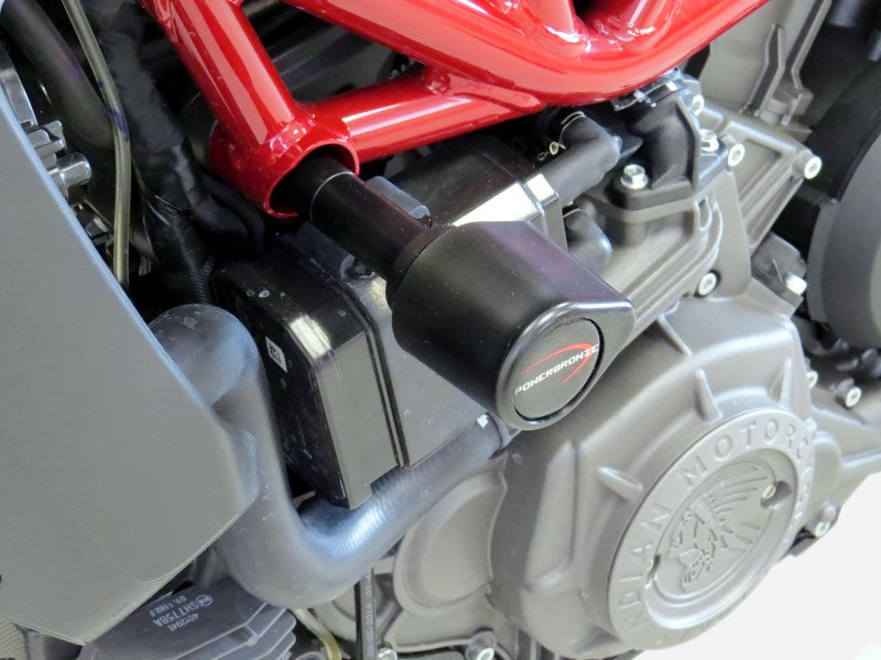 Powerbronze / パワーブロンズ バジェットクラッシュポストセット (クラッシュバー) INDIAN FTR1200 19-20 グリーン | 513-IN101-011