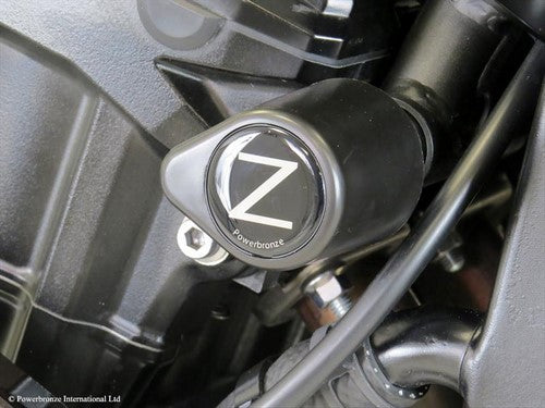 Powerbronze / パワーブロンズ バジェットクラッシュポストセット (クラッシュバー) グリーン KAWASAKI Z900 17-19 | 513-K139-011