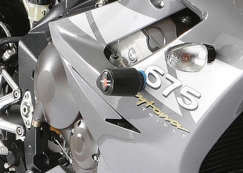 Powerbronze / パワーブロンズ バジェットクラッシュポストセット (クラッシュバー) グリーン TRIUMPH DAYTONA 675 06-12 (DRILL フェアリング) | 513-T106-011
