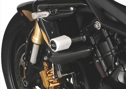 Powerbronze / パワーブロンズ バジェットクラッシュポストセット (クラッシュバー) グリーン TRIUMPH ストリートトリプル ストリートトリプル R 07-12 | 513-T107-011