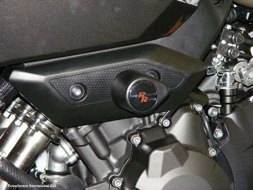 Powerbronze / パワーブロンズ バジェットクラッシュポストセット (クラッシュバー) グリーン YAMAHA XJ6 XJ6 DIVERSION 09-14 (WITHOUT ロワー) (DRILL フェアリング) | 513-Y127-011