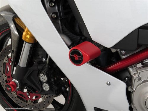 Powerbronze / パワーブロンズ バジェットクラッシュポストセット (クラッシュバー) グリーン YAMAHA YZF-R1 15-19 | 513-Y134-011