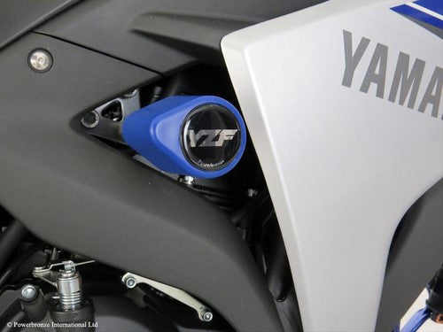 Powerbronze / パワーブロンズ バジェットクラッシュポストセット (クラッシュバー) グリーン YAMAHA YZF-R3 15-18 MT-03 16-18 | 513-Y135-011