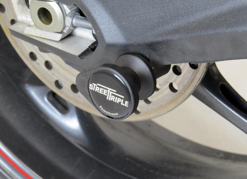 Powerbronze / パワーブロンズ スイングアームプロテクターキット グリーン プラスチック TRIUMPH ストリートトリプル R ストリートトリプル R LOW ストリートトリプル RS ストリートトリプル S 17-19 | 514-T108-011