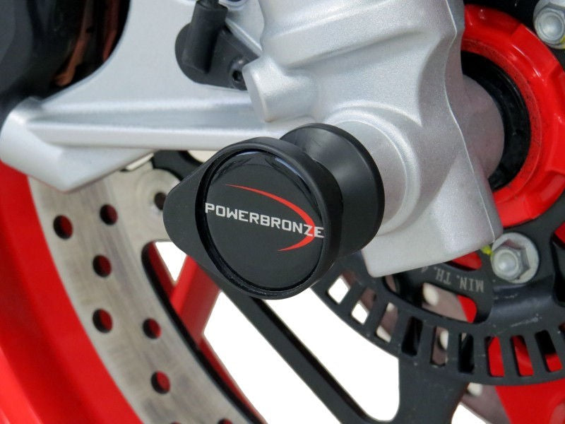 Powerbronze フォークプロテクター APRILIA RS660 20-21/ブラック | 518-A102-003