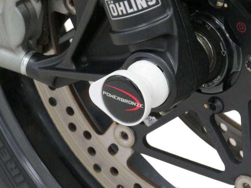 Powerbronze フォークプロテクター DUCATI MONSTER 1200R 16-19/ホワイト | 518-D107-004