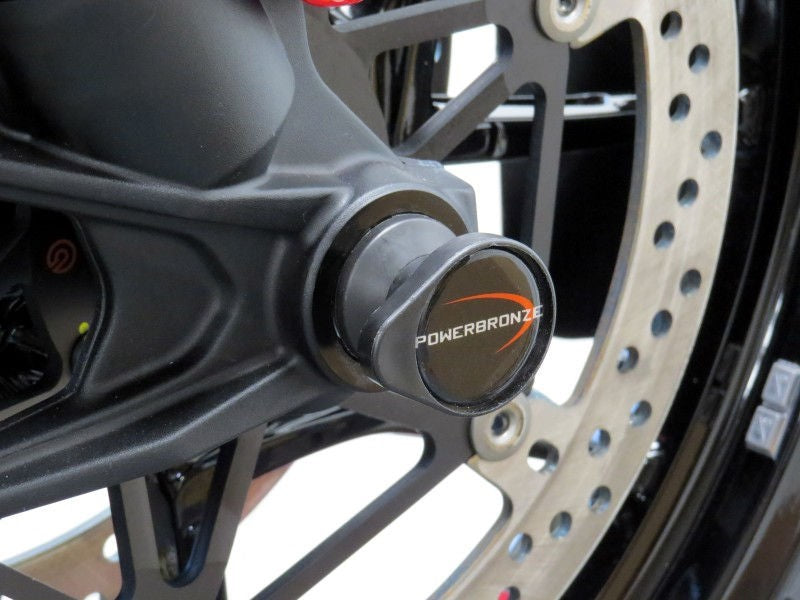 Powerbronze フォークプロテクター DUCATI MULTISTRADA V4 21/ブラック | 518-D108-003