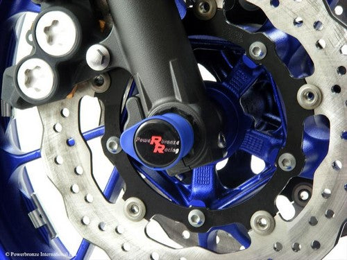 Powerbronze / パワーブロンズ フォークプロテクター グリーン プラスチック YAMAHA MT-07 14-17 FZ-07 14-17 XSR700 16-19 | 518-Y104-011