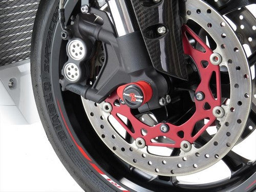 Powerbronze / パワーブロンズ フォークプロテクター グリーン プラスチック YAMAHA YZF-R1 15-19 | 518-Y105-011