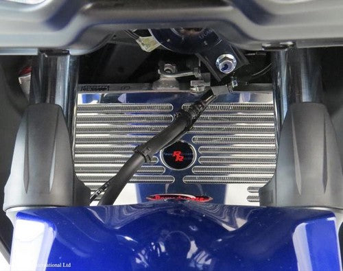 Powerbronze / パワーブロンズ クーラーグリル ブラック YAMAHA YZF-R3 15-18 | 520-Y113-003
