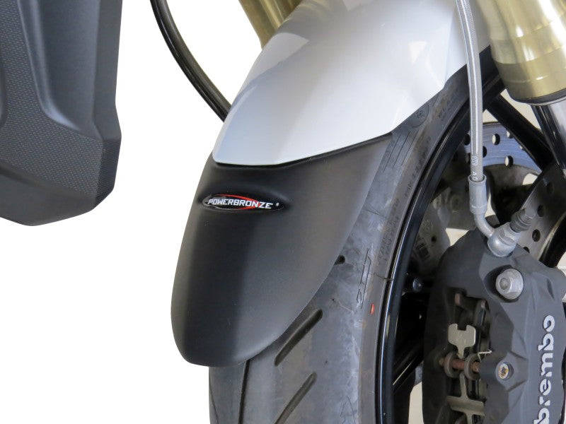 Powerbronze / パワーブロンズ マッドガードエクステンダー BMW F800R 15-19/R1200R 15-18/R1250R 19-20 マットブラック | 650-B120-070