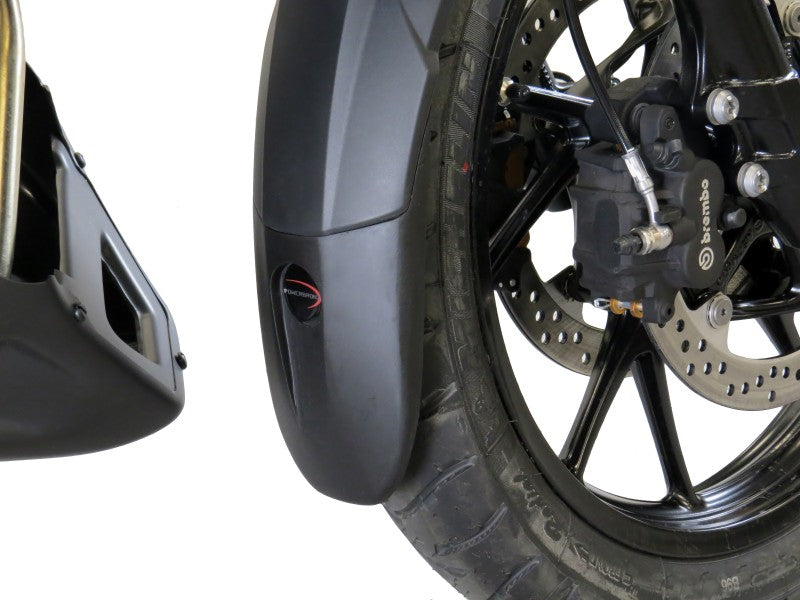 Powerbronze / パワーブロンズ マッドガードエクステンダー マットブラック BMW F750GS 18-19 | 650-B122-070