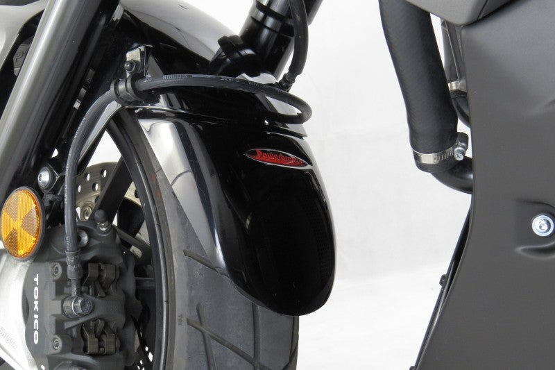 Powerbronze / パワーブロンズ マッドガードエクステンダー マットブラック HONDA VFR800F 14-19 VFR800X CROSSRUNNER 15-19 CBR1000RR 08-19 | 650-H121-070