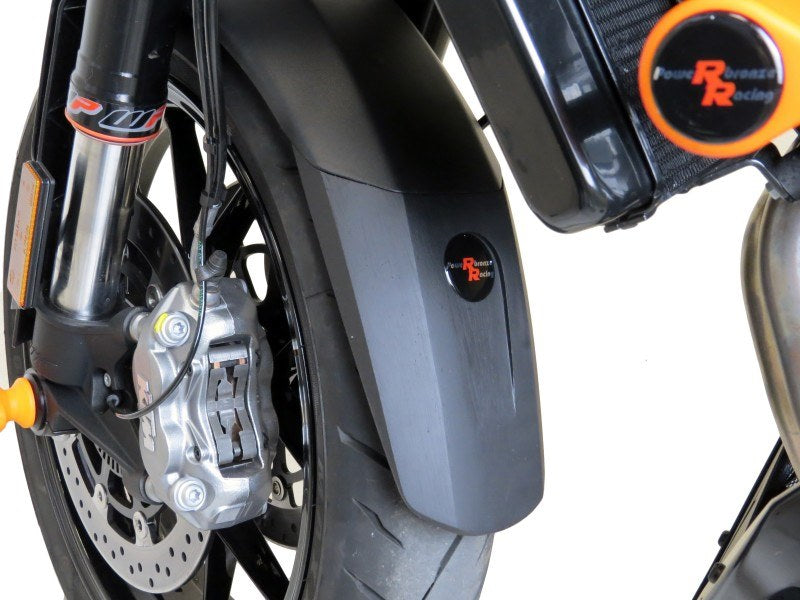Powerbronze / パワーブロンズ マッドガードエクステンダー マットブラック KTM 790 DUKE 18-19 | 650-KT103-070