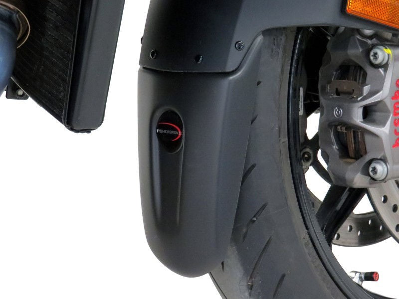 Powerbronze マッドガードエクステンション KTM 1290 SUPER DUKE R 20-21/マットブラック | 650-KT107-070