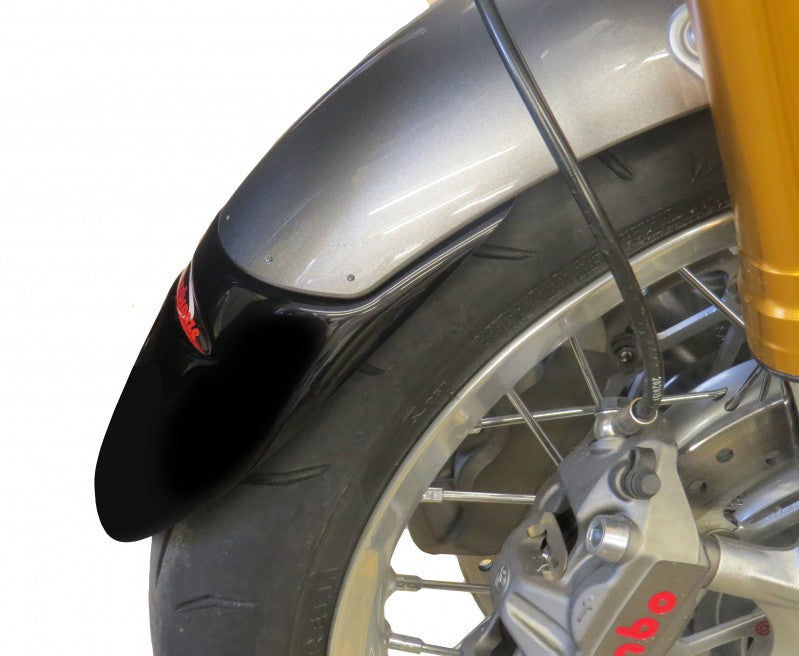 Powerbronze / パワーブロンズ マッドガードエクステンダー マットブラック TRIUMPH THRUXTON 1200 THRUXTON R 16-19 | 650-T112-070