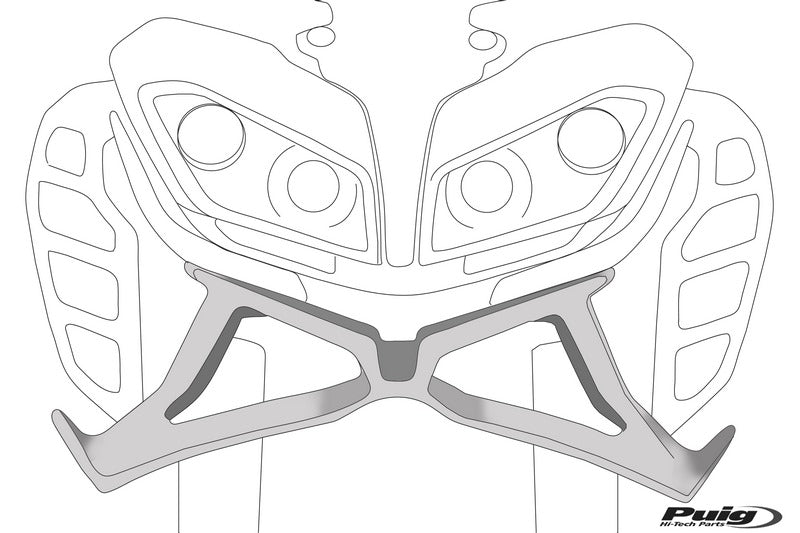 Puig / プーチ Naked Front Spoiler | 21134