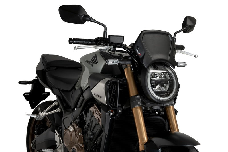 Puig / プーチ アルミニウム フロントプレート Honda CB650R Neo Sports Cafe | 21963