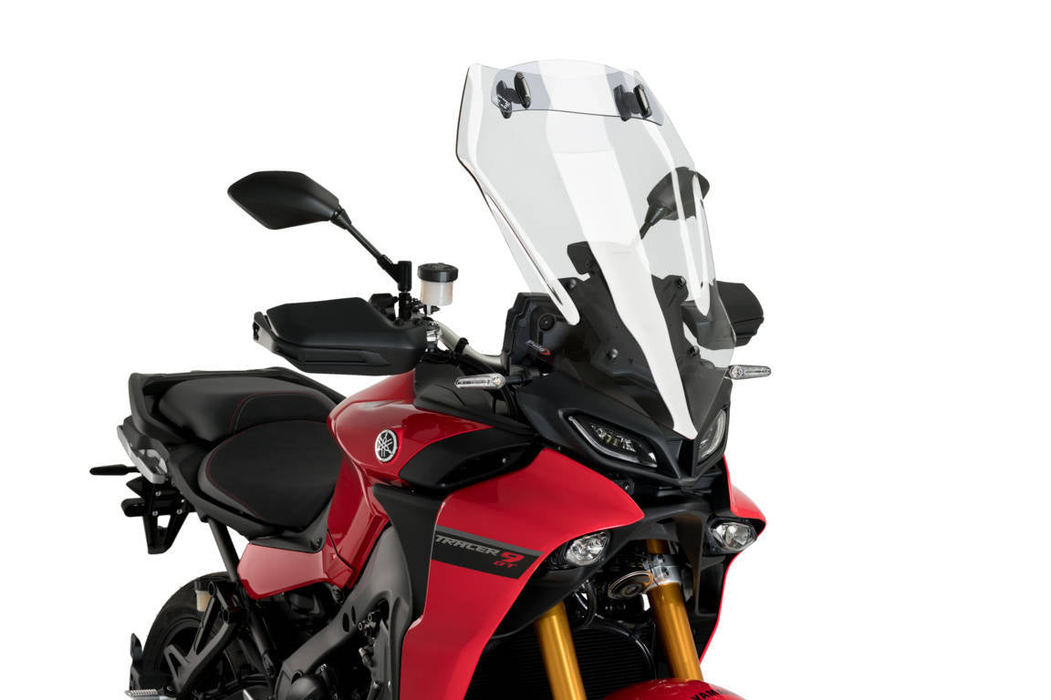 Puig Touring ウインドシールド バイザー付 クリア | 3755W