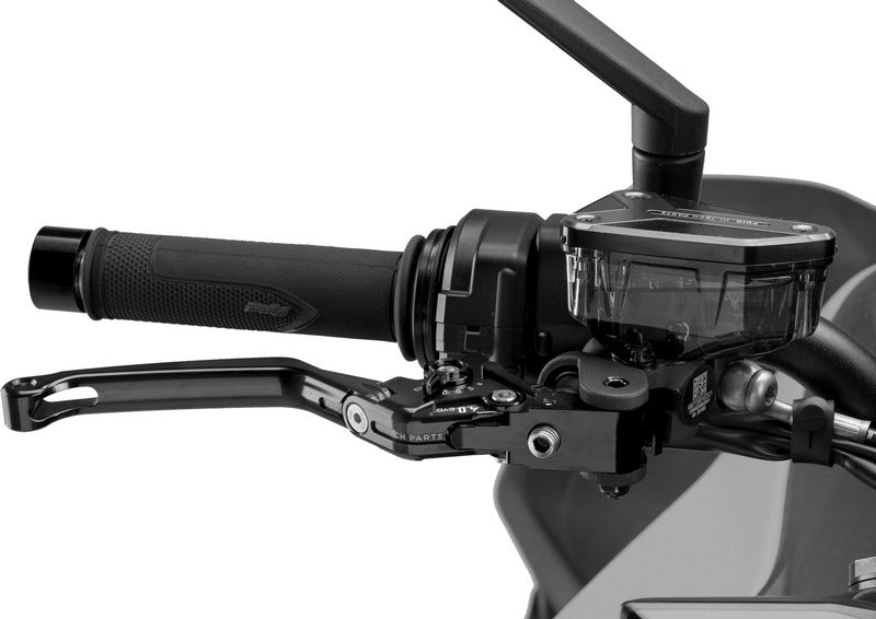 Puig Foldable Brake Lever 4.0. With Black Selector | 4110N