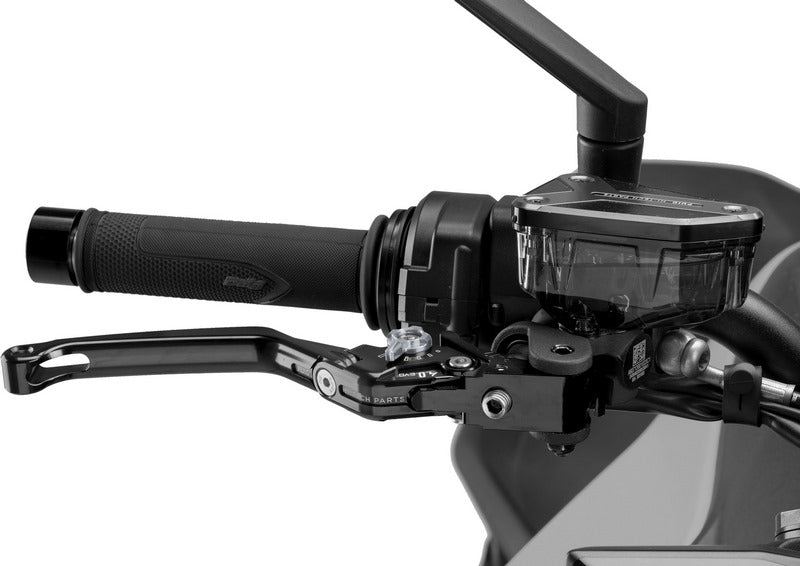 Puig Foldable Brake Lever 4.0. With Black Selector | 4110N