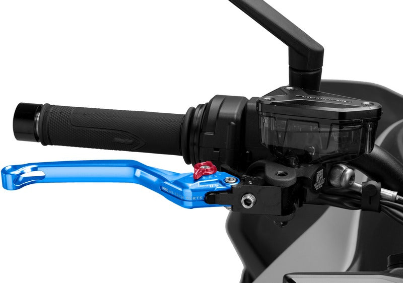 Puig Unfoldable Brake Lever 4.0. With Blue Selector | 4120A