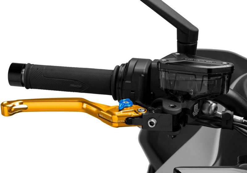 Puig Unfoldable Brake Lever 4.0. With Gold Selector | 4120O