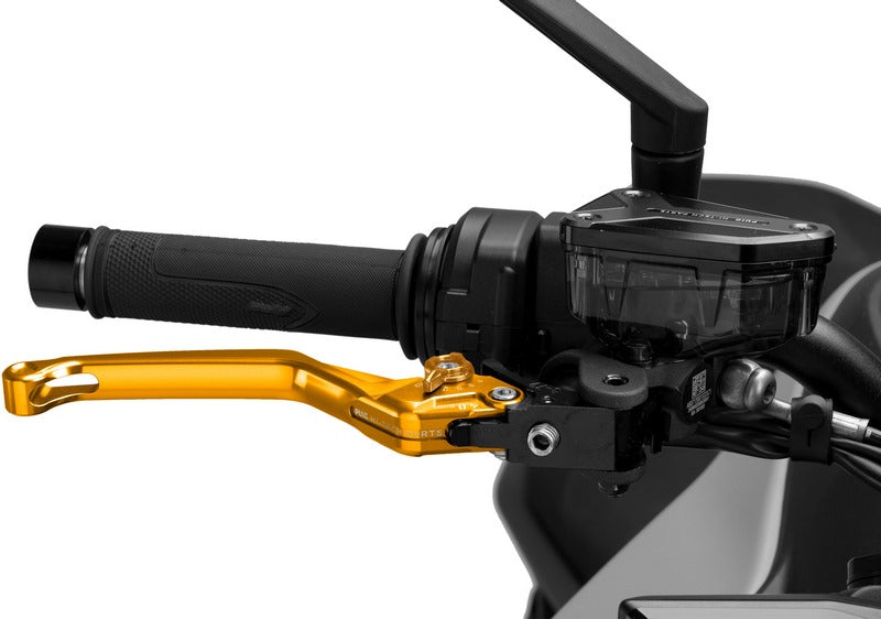 Puig Unfoldable Brake Lever 4.0. With Gold Selector | 4120O