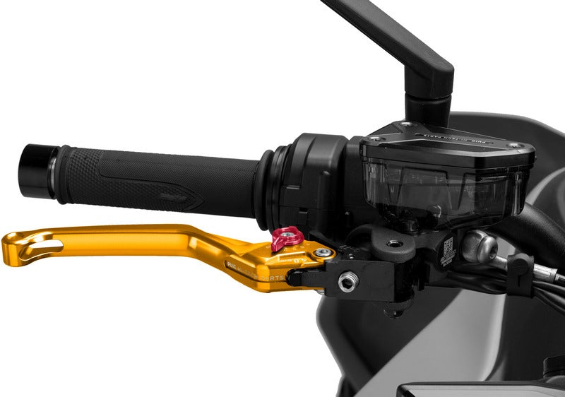 Puig Unfoldable Brake Lever 4.0. With Gold Selector | 4120O