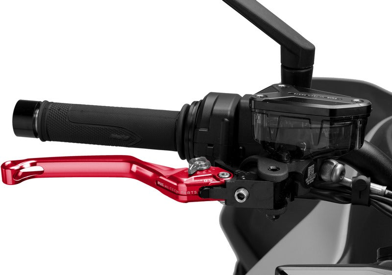 Puig Unfoldable Brake Lever 4.0. With Red Selector | 4120R