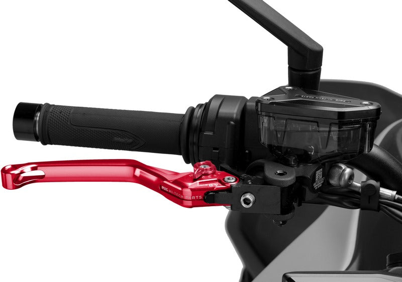 Puig Unfoldable Brake Lever 4.0. With Red Selector | 4120R