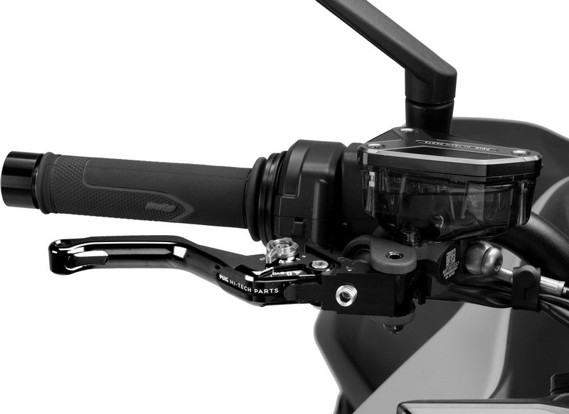 Puig Short Brake Lever 4.0. With Black Selector | 4130N