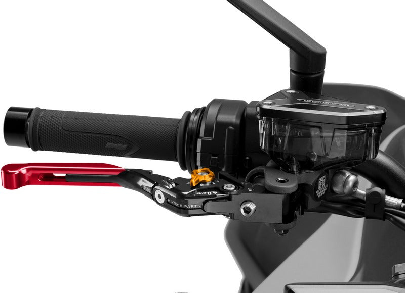 Puig Brake Lever 4.0. With Red Selector/Black Extendable | 414RN