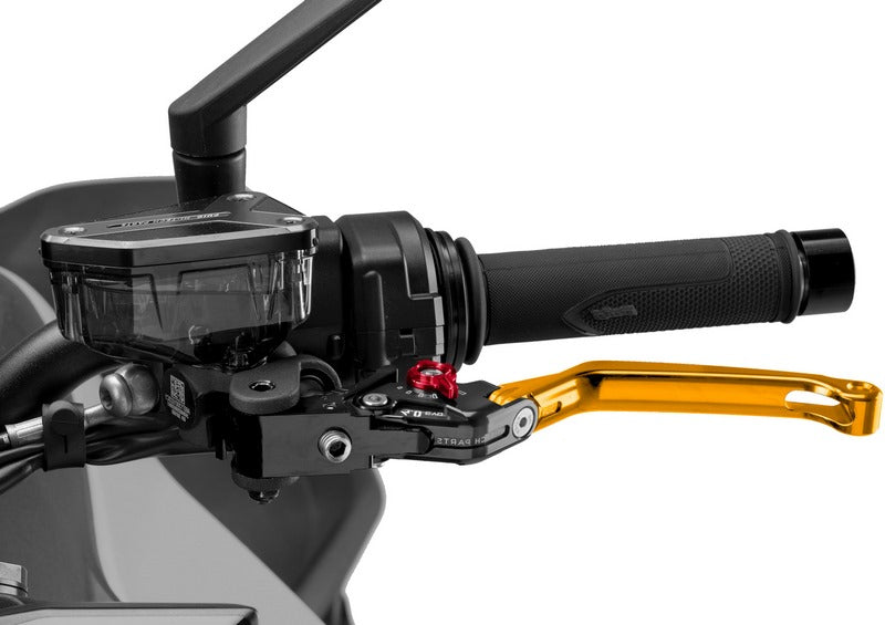Puig Foldable Clutch Levers 4.0. With Gold Selector | 4210O