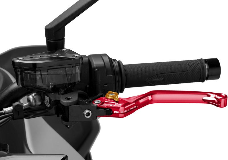 Puig Unfoldable Clutch Levers 4.0. With Red Selector | 4220R